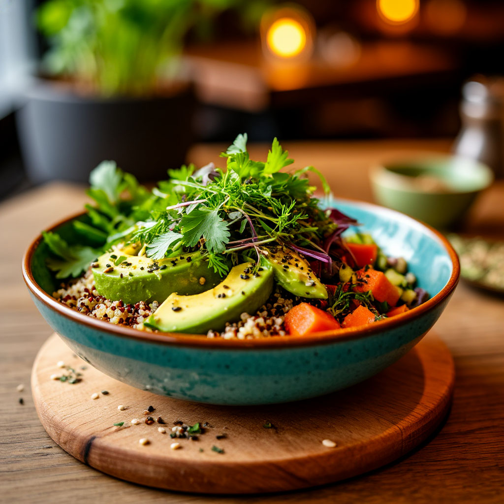 Leckere Vegane Bowl Hamburg