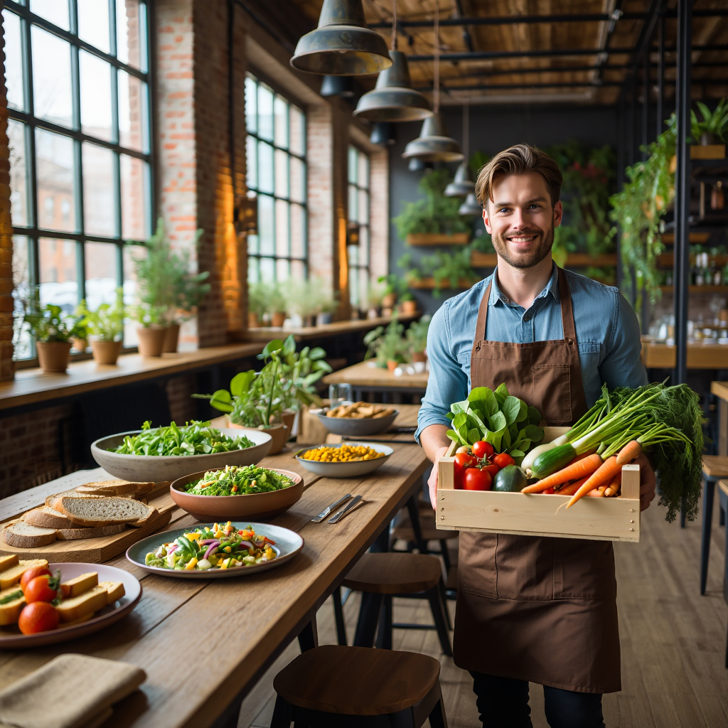 Organic Dining Berlin Loft Style