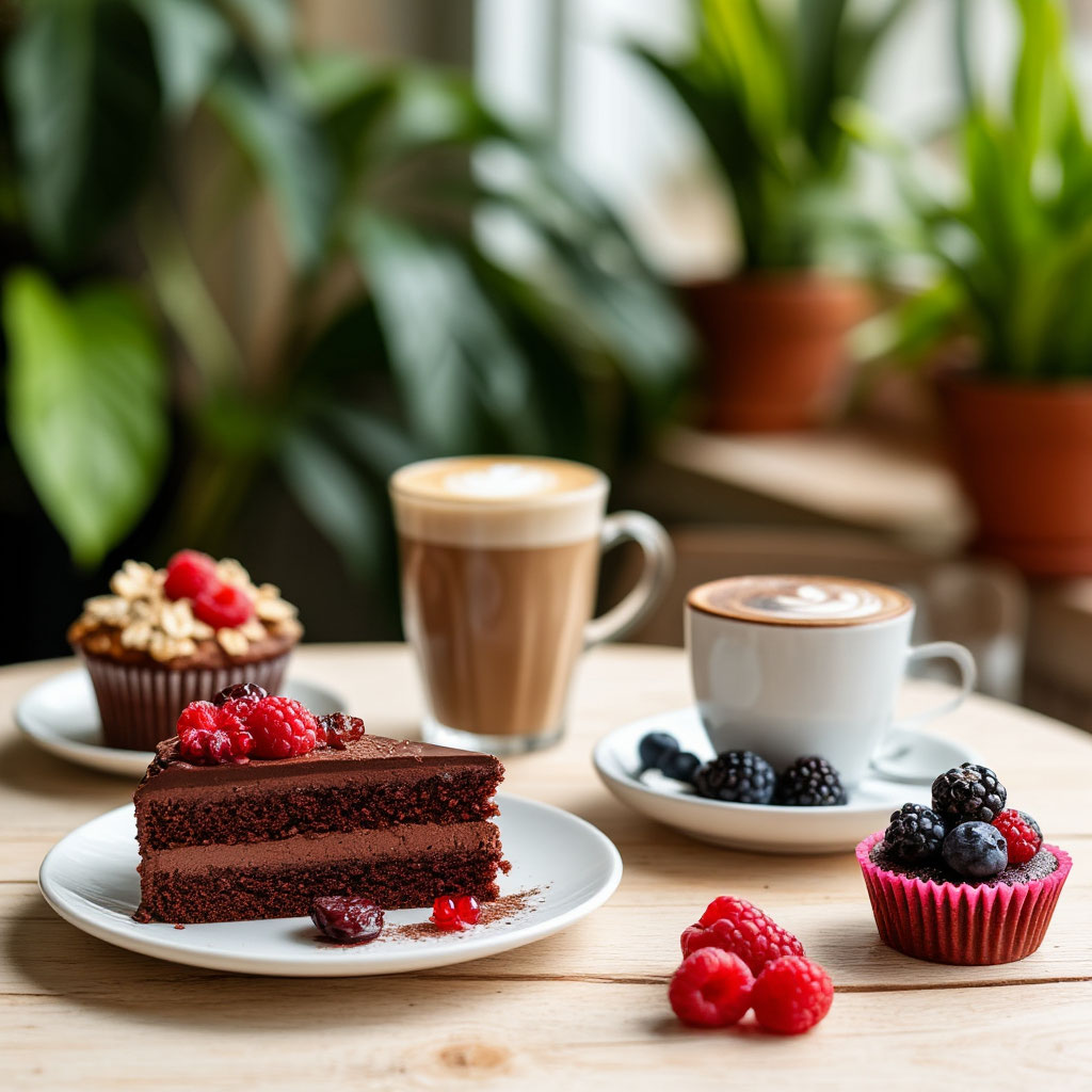 Vegan Desserts Cafés Hamburg