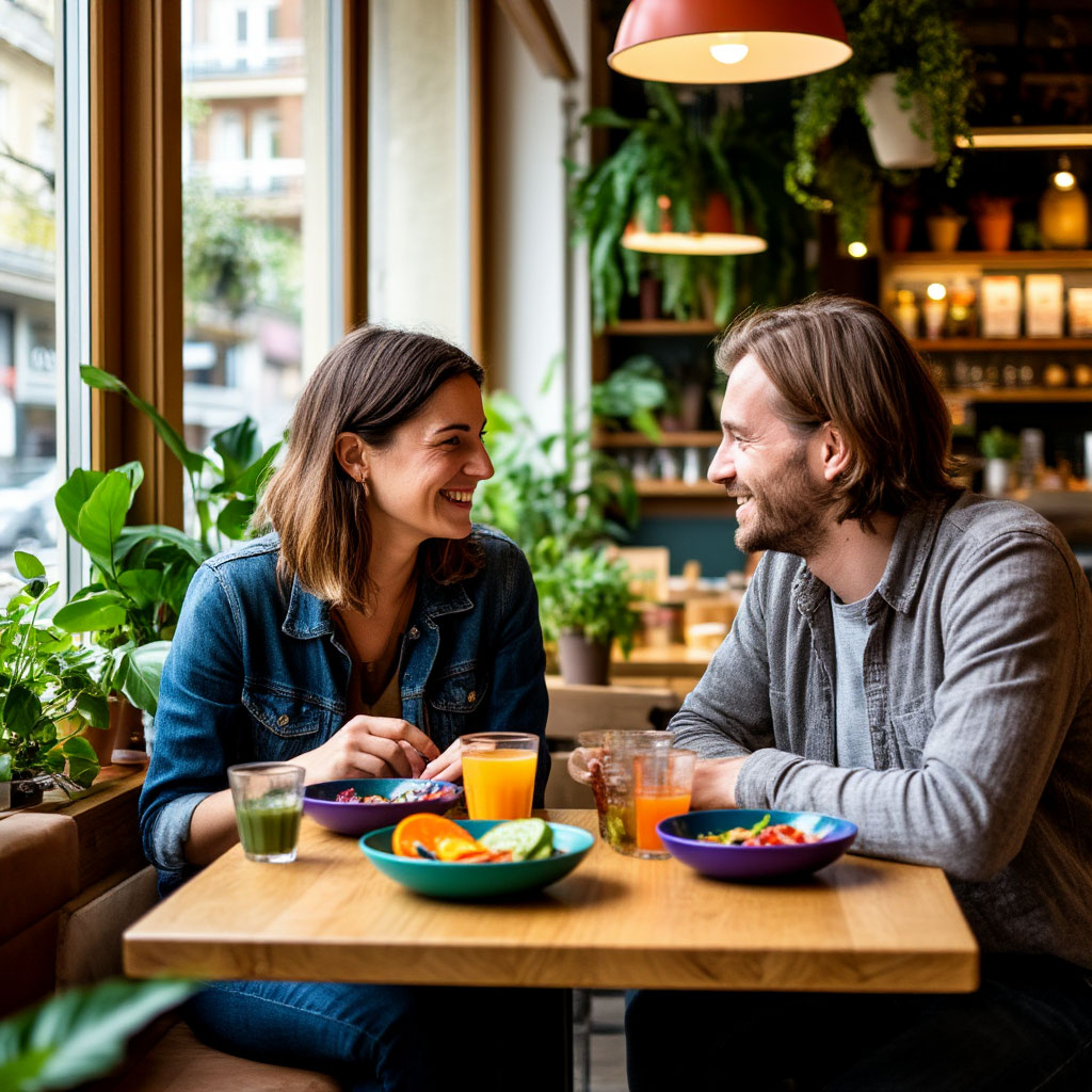 Vegetarisches Restaurant Karlsruhe gemütliche Atmosphäre