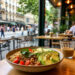 Urbanes veganes Café, Reisemittagessen